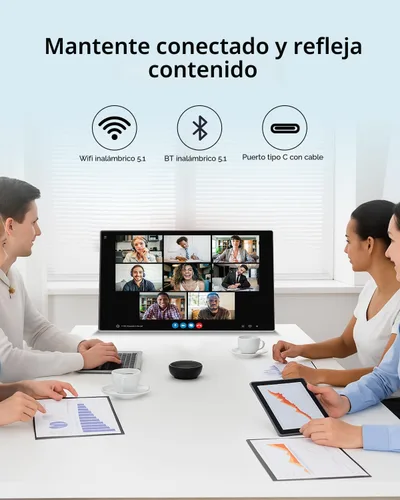 Miniatura 7 de KTC MEGAPAD - Tableta de TV portátil de 25 pulgadas, monitor de pantalla táctil inteligente 1080P, Android 14, certificado EDLA, almacenamiento 8G +