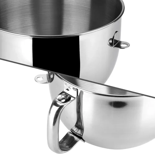 Miniatura 3 de Tazón de acero inoxidable de 6 cuartos de galón para batidoras KitchenAid de soporte elevador de tazón solamente: compatible con los modelos KD2661
