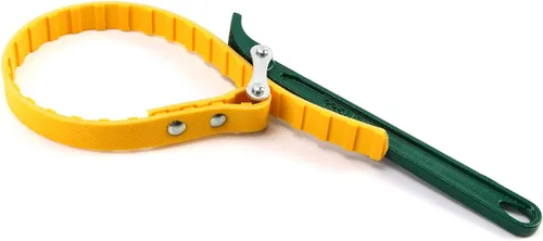 Miniatura 7 de QWORK Llave de correa de cinturón de 9 pulgadas, correa ajustable multiusos para filtro de aceite, llave de abridor de correa con correa ajustable