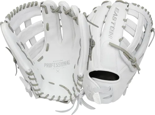 Miniatura 6 de Easton Guantes de sóftbol de lanzamiento rápido de la colección profesional Tamaños 11.5" - 13" Múltiples estilos Tela tejida dividida