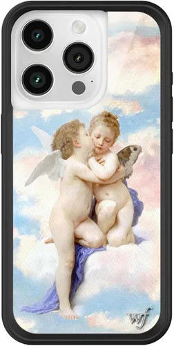 Miniatura 74 de Wildflower - Fundas compatibles con Apple iPhone 15 Pro Protector de goma negro, certificado de prueba de caída de 4 pies, propiedad de mujeres