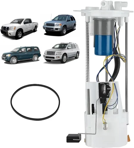 Miniatura 13 de Conjunto de bomba de combustible eléctrica COMPATIBLE CON Nissan Sentra 2007–2012 – con unidad de envío de combustible – Reemplaza OE# E8752M