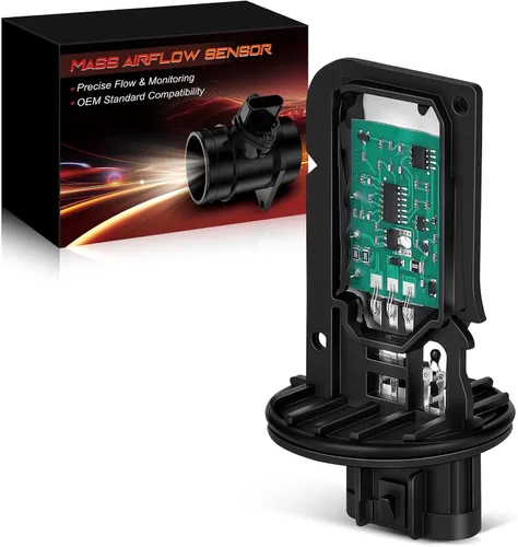 Miniatura 30 de Sensor de Flujo de Aire Másico [4-Pinos] Compatible para:-Ford Expedition 2003-2004 para:-Lincoln Navigator 2003-2004, 4.6L 5.4L, Reemplazo#