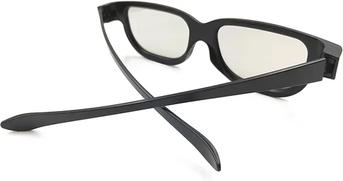 Miniatura 2 de TOUMEI Gafas 3D, polarizadas circulares no intermitentes, gafas 3D pasivas para formato de cine/proyector de TV 3D polarizado pasivo - Gafas 3D que