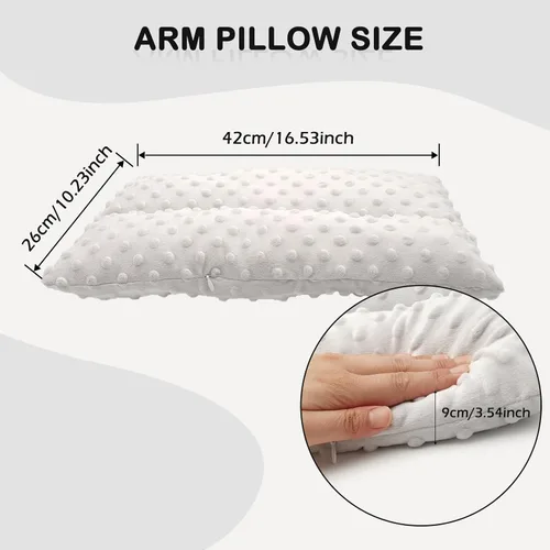 Miniatura 3 de Almohada de elevación de brazo, almohada de elevación de piernas, almohada de elevación estabilizadora de brazos, almohada de rodilla para hinchazón