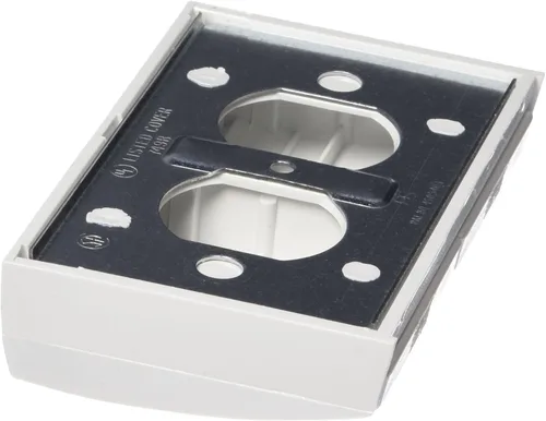 Miniatura 2 de Placa Oulet de cubierta a presión de diseño de RV, resistente a la intemperie, eléctrica de CA Blanco