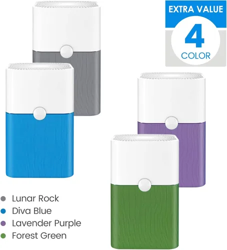Miniatura 2 de Paquete de 4 prefiltros lavables de repuesto para purificador de aire Blueair Blue Pure 211+, elimina polen, polvo, caspa de mascotas, color incluye