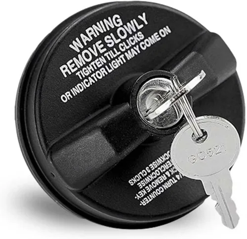 Tapa de Gas con Cerradura, Tapa de Tanque de Combustible con Cerradura, Tapa de Combustible con Llave, 77300-47020, 10504 Accesorios para Automóvil,
