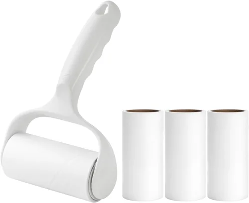 Miniatura 11 de Rodillo adhesivo plano para sofá, silla de escritorio, cama de perro y gato, rodillo de pelusa para mesa de balliar, removedor de pelusa de pelo