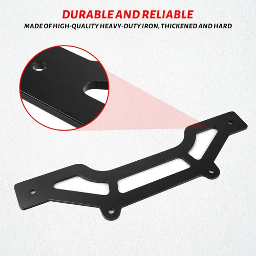 Miniatura 3 de Soporte de barra de luz de torre de choque para Can Am Maverick X3 / X3 Max 2017-2025, funciona con kit de montaje de barra de luz frontal LED de 10