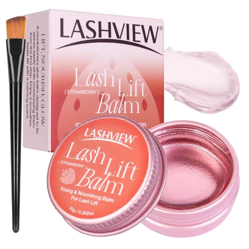 Miniatura 11 de LASHVIEW Pegamento para levantar pestañas, 2 unidades, adhesivo permanente para pestañas, sin irritación e inodoro, 0.2 fl oz*2