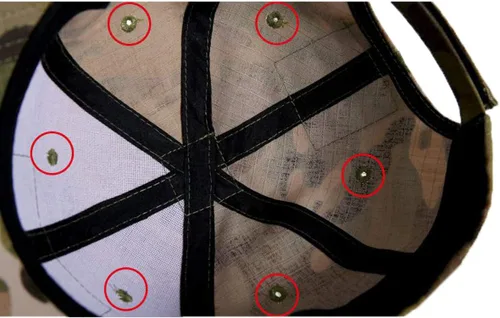 Miniatura 4 de Gorra táctica militar con parches ajustables de bandera de operador, sombreros del ejército para hombres gorra de béisbol