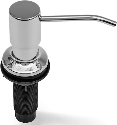 Miniatura 2 de Dispensador de jabón para fregadero de cocina, con recambio desde la parte superior, dispensador líquidos de grado comercial, diseño integrado