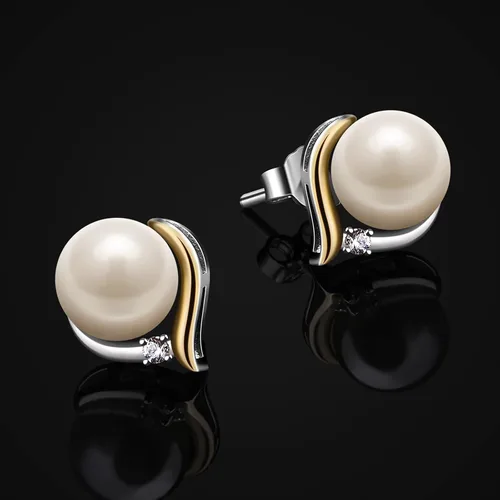 Miniatura 2 de Aretes de perlas para mujer, joyería de plata de ley 925, regalos para mujeres, esposa, mamá, niñas, ella