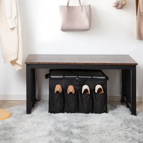 Miniatura 7 de Organizador de zapatos para armario, solución de almacenamiento de zapatos con cubierta transparente y separadores ajustables, caja de zapatos