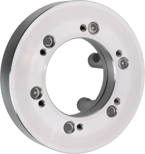 Miniatura 2 de CME 8" D1-6 Camlock Torno Chuck Placa de respaldo, máquina para adaptarse al portabrocas