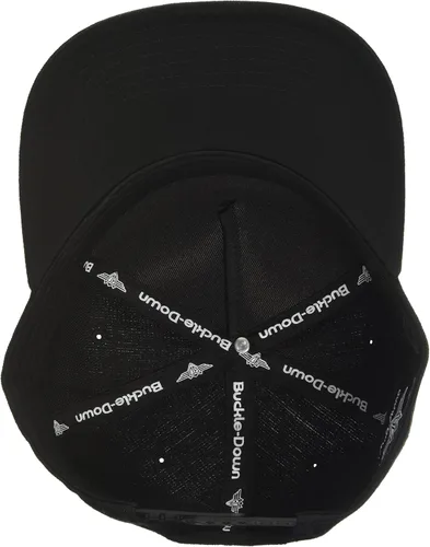 Miniatura 3 de Buckle-Down Snapback Sombrero-1965 Chevrolet Bowtie NegroBlanco