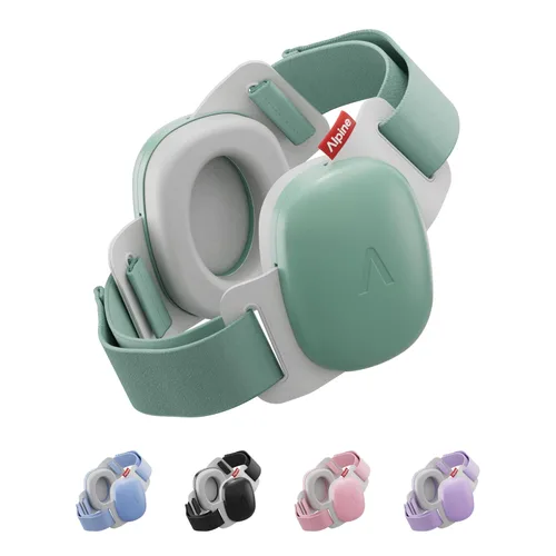 Alpine Muffy Baby Comfort - Protege la audición para bebés y niños pequeños - Certificado CE y ANSI - Diadema para un ajuste seguro y comodidad -