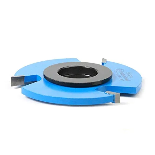 Miniatura 8 de Amana Tool - 955 - Fresadora de carburo con punta de 3 alas rectas de borde de 2-5/8 de diámetro x 1 x 1/2 y 3/4 de perforación