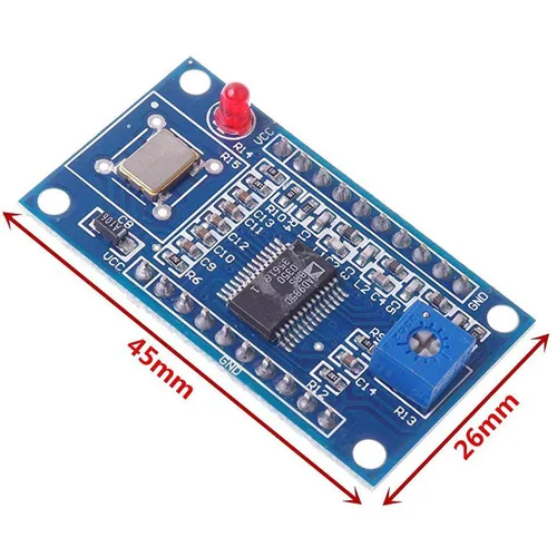 Miniatura 5 de HiLetgo DDS AD9850, módulo generador de señal, señal DDS, onda senoidal, cuadrada, 0 – 40 MHz