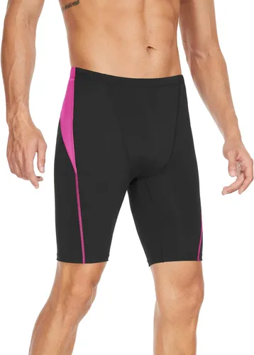 Miniatura 21 de Traje de baño deportivo competitivo para hombre, traje de entrenamiento de resistencia de carreras, pantalones cortos de natación de secado rápido
