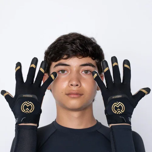 Miniatura 6 de EVO2 Youth Football Gloves – Sticky Grip ProTac Palms, Lightweight Breathable Mesh Fit, SFIA – Kids Football Gloves