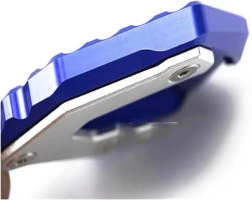 Miniatura 5 de KAnduo Para BMW para F850GS para F750GS para F 750 GS para F 850 GS 2016 2017 2018 2019 motocicleta CNC pie lateral placa de extensión soporte Azul