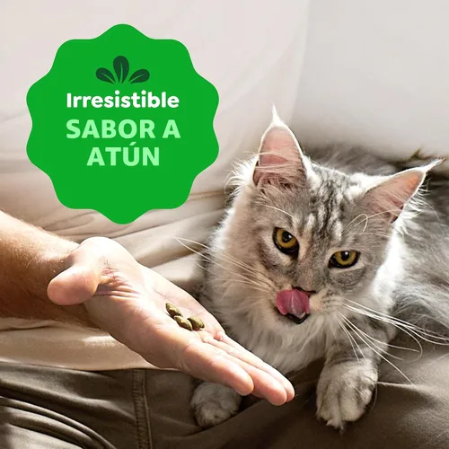 Miniatura 7 de Greenies Feline Smartbites - Golosinas saludables para gatos de interior, sabor a atún, tina de 16 onzas