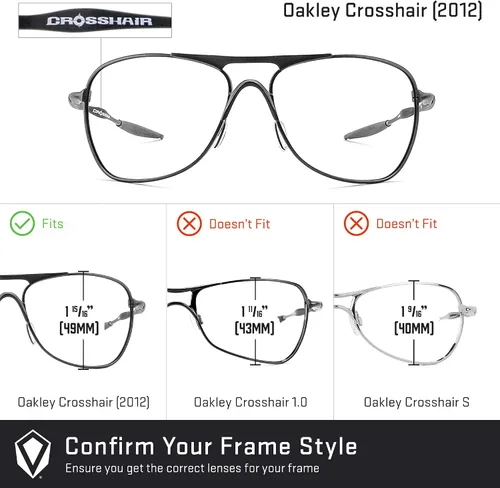 Miniatura 4 de Revant - Lentes de repuesto para Oakley Crosshair 2012