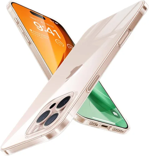 Miniatura 9 de TORRAS Ajuste Delgado funda para iPhone 12 Pro Max, funda ultrafina con agarre antideslizante y sin huellas dactilares, funda de plástico duro súper