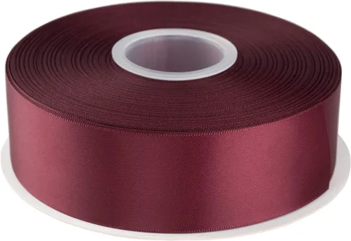 Miniatura 81 de AVANAVA Cinta de satén de doble cara de 1-1/2 pulgadas de ancho - 50 yardas (012-plateado)
