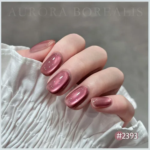Miniatura 5 de GAOY Juego de esmaltes de uñas de gel con purpurina de ojo de gato con imán y galaxia colorida para ojos de gato holográficos, manicura de gel