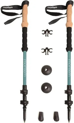 Miniatura 2 de Montem Ultra Light Trekking, Walking, and Hiking Poles - Collapsible, Lightweight, Quick Locking, Weather-Resistant and Ultra Durable (2-Pack)