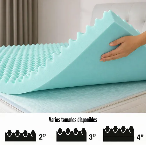 Miniatura 4 de Duro-Med - Cojín para cama (contorneado), color azul, 552-8002-0000, Azul, 1