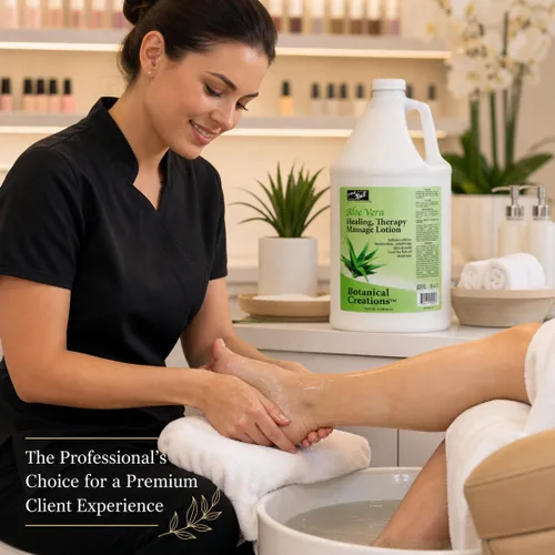 Miniatura 5 de PRO NAIL - Loción de masaje de terapia curativa - Pedicura profesional, manicura corporal y con aceite caliente, infundida con aceites naturales
