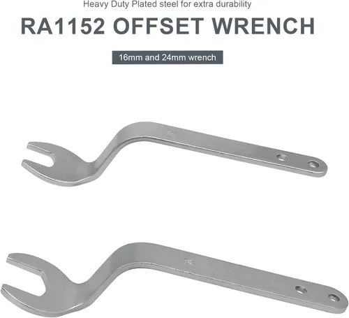Miniatura 5 de Thaekuns RA1152 Llaves de desplazamiento para router BOSCH 2610906284 Portabrocas de 1/2 pulgada para enrutadores de las series 1613, 1617, 1618