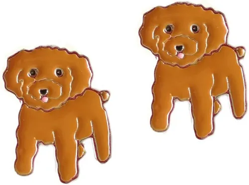 Miniatura 33 de Broche de perro carlino encantador para mascotas, broche de ramillete de metal, placa de identificación para perro, regalo de cumpleaños de Navidad
