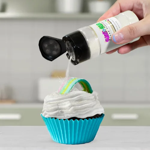 Miniatura 3 de Bakell - Clásico topper de caramelo agridulce (85g 1x frasco agitador) para frutas, alimentos y postres