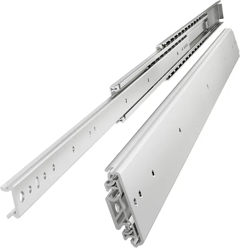 Miniatura 11 de VADANIA Toboganes de cajón resistentes de cierre suave de 22 pulgadas, #K53, capacidad de carga de hasta 265 libras, extensión completa de 3 #K53