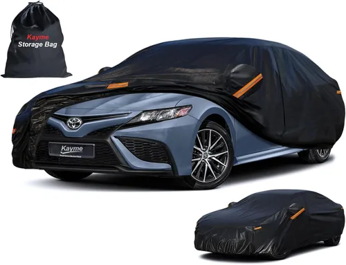 Miniatura 58 de Kayme Funda impermeable para automóvil deportivo para todo tipo de clima. Consulta la tabla de tallas del vehículo para un ajuste preciso. Cubierta