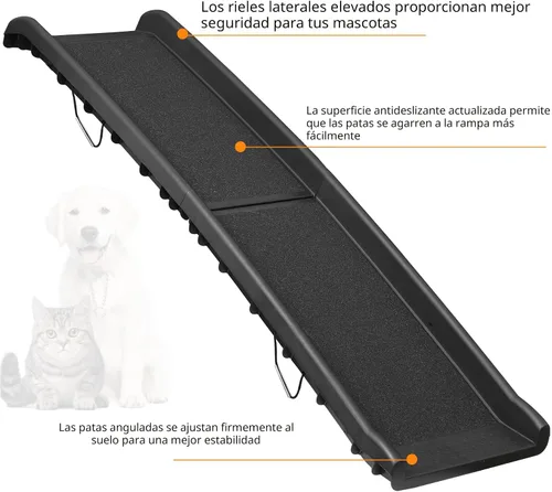 Miniatura 8 de ZENY Rampas plegables portátiles para perros, para SUV, camión, rampa de coche, escalera para mascotas, rampa antideslizante para mascotas