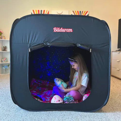 Tienda Sensorial para Niños con Autismo, TDAH, SPD - Rincón de Calma Ayuda a los Niños a Relajarse, Reducir la Ansiedad y Mejorar el Enfoque -