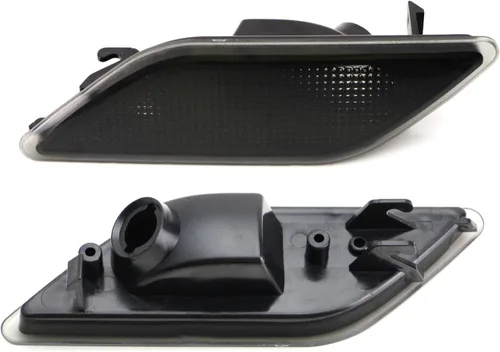 Miniatura 2 de iJDMTOY Euro OEM-Spec - Carcasas de lámpara de marcador lateral de parachoques delantero compatibles con Mercedes 2010-2013 W212 Clase E E300 E350