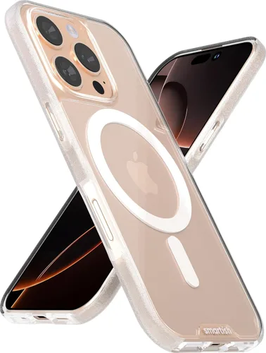 Miniatura 25 de Smartish® - Funda MagSafe transparente para iPhone 17, Gripmunk, funda delgada magnética [ligera + protectora], cubierta de agarre delgada