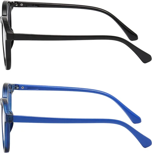 Miniatura 9 de FANNYGO Paquete de 2 Gafas de Bloqueo de Luz Azul para Niños para Niñas y Niños, Gafas Transparentes de Bloqueo de Computadora para Niños y Niñas
