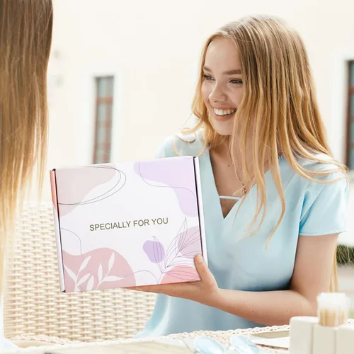 Miniatura 7 de Regalos de cumpleaños para mejores amigas, canasta de spa, regalos de amistad únicos para mujeres, hermana, mejor amiga (morado)