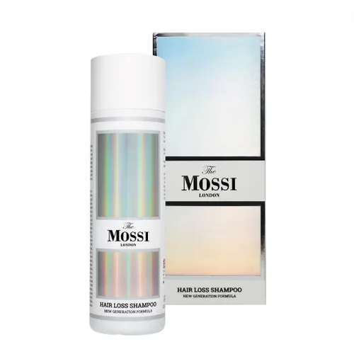 The Mossi London Champú para el crecimiento del cabello para adelgazamiento y todo tipo de cabello, 6.7 fl oz (6.8 fl oz)
