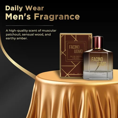 Miniatura 5 de Colonia para hombre – Inspirada en un perfume para hombre reconocido mundialmente – Notas de mar, pomelo, jazmín, ámbar gris – Fresco, sexy, audaz