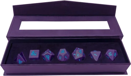 Miniatura 3 de Ultra PRO - Juego de 7 dados RPG Underdark para Phandelver y abajo: El obelisco destrozado para mazmorras y dragones, dados poliédricos