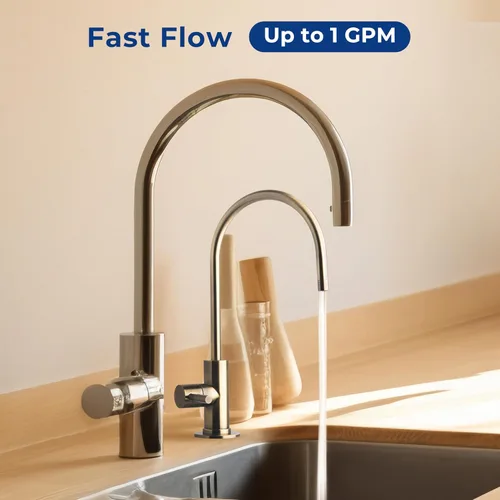 Miniatura 7 de iSpring US31-PF Sistema Clásico de Filtración de Agua Bajo Fregadero de 3 Etapas para Beber, Reducción de PFAS Testada por SGS, Filtro de Agua Bajo